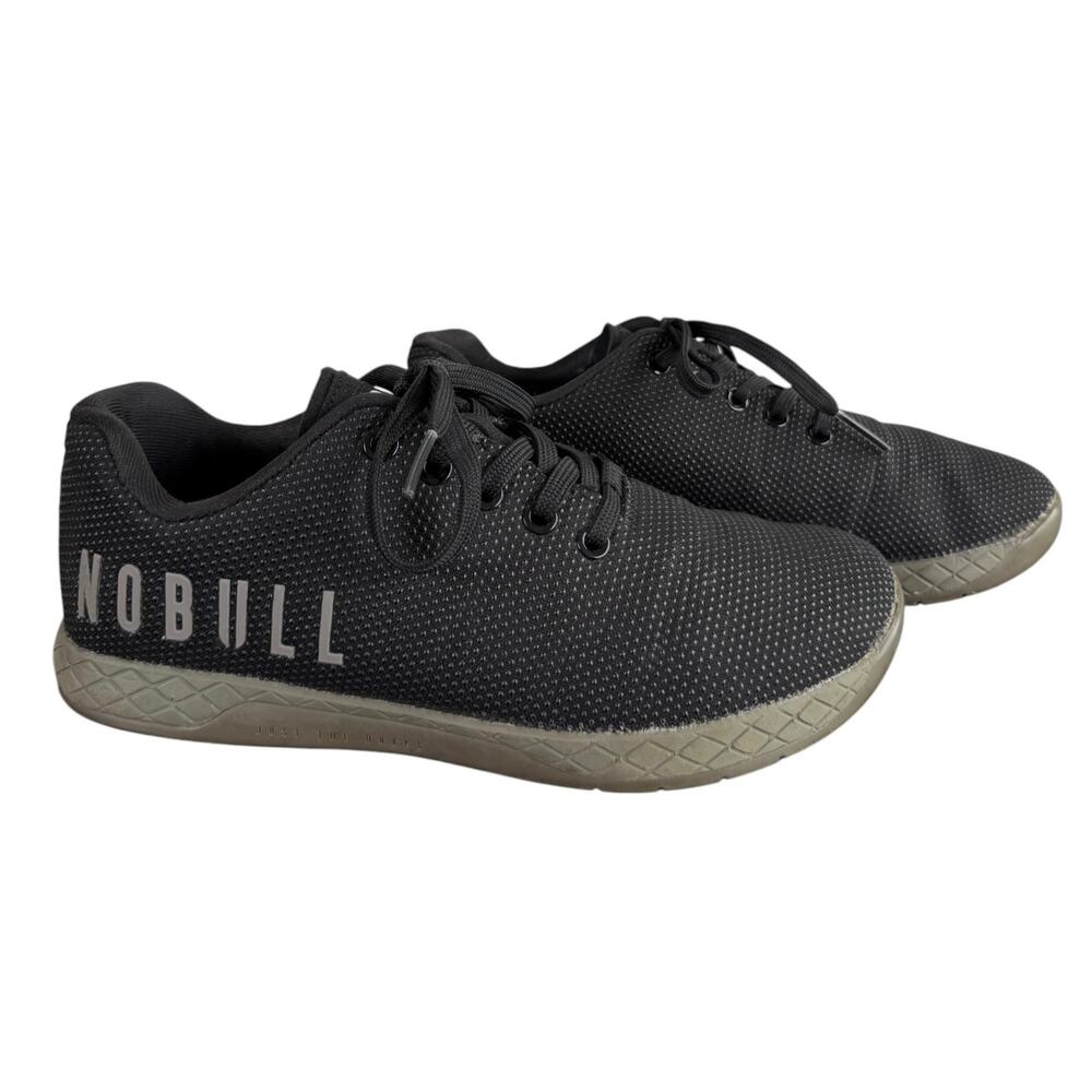 Nobull Outwork Shoes Black Grey Women’s 8.5 Running Training Casual Sneakers